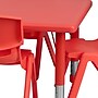 Flash Furniture Emmy Rectangular Activity Table Set, 24" x 48", Height Adjustable, Red (YCX13RECTBLREDE)~#|#~sp134594592_sc7