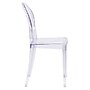 Flash Furniture Cheryl Polycarbonate Ghost Side Chair, Armless, Transparent Crystal (FH111APCCLR)~#|#~sp134594746_sc7