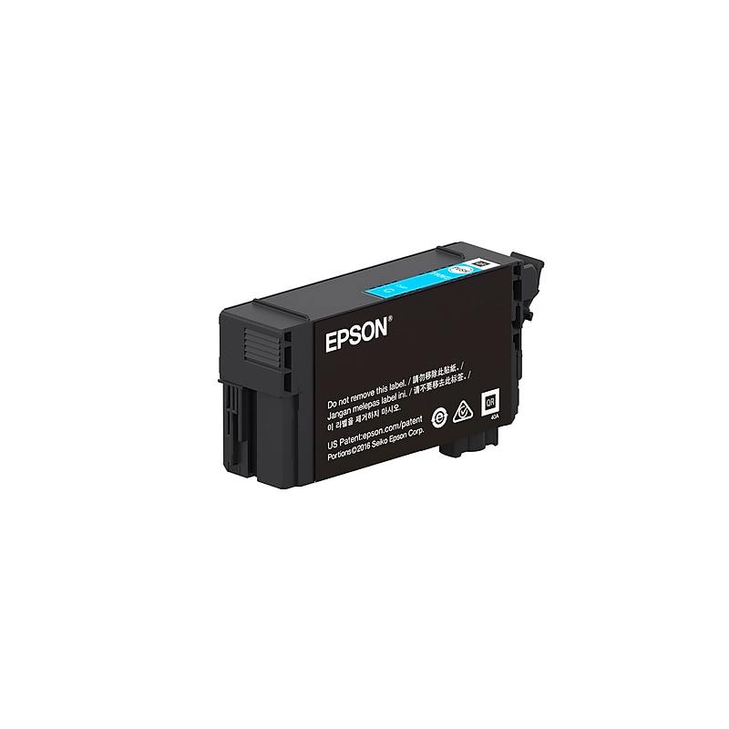 Epson T40V Cyan Standard Yield Ink Cartridge image 1