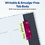 Avery UltraTabs Repositionable Margin Tabs, 2.5" x 1", Holographic Jewel Tone Prism Designs, 4 Tabs/Pad, 4 Pads (74147)~#|#~sp134675554_sc7