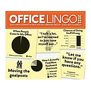 2022 Willow Creek 5.43" x 6.18" Day-to-Day Calendar, Office Lingo (20586)