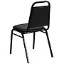 Flash Furniture HERCULES Series Vinyl Banquet Stacking Chair, Black, 4 Pack (4FDBHF2BKVYL)~#|#~sp134693657_sc7