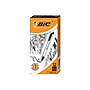 BIC Clic Stic Retractable Ballpoint Pen, Medium Point, Black Ink, 12/Case (CSM11-BLK)~#|#~sp134775682_sc7