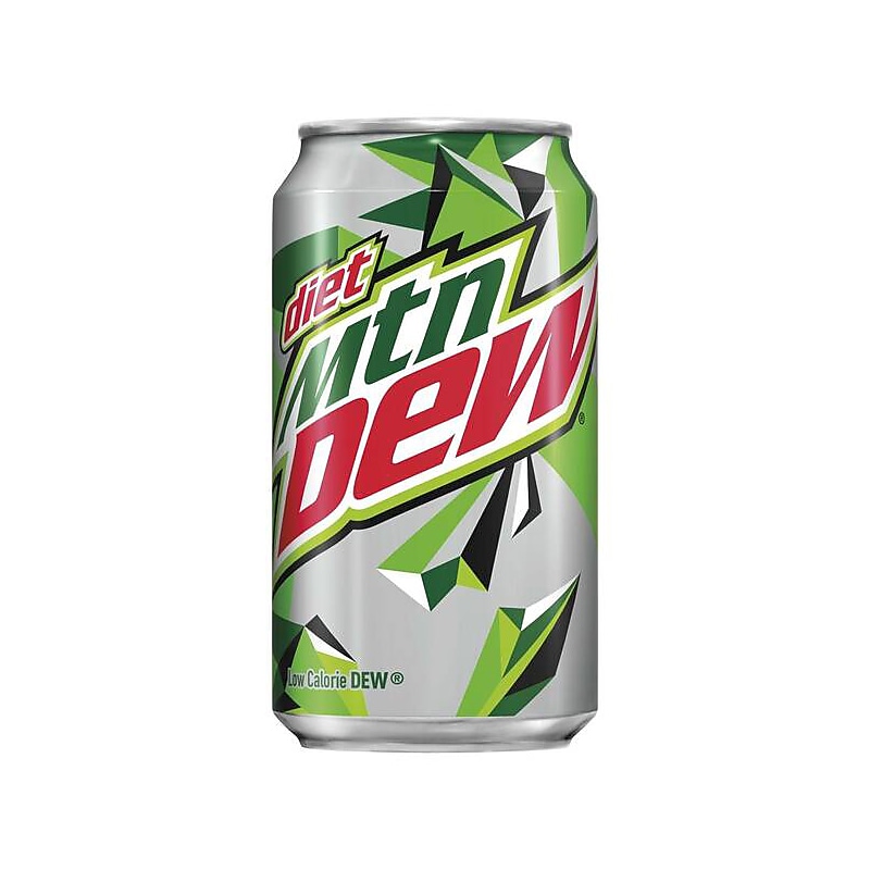 Mountain Dew Diet, 12 oz., 24 Cans/Carton (Z51302) image 1