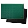 AdirOffice Reversible Self Healing Cutting Mat, 18" x 24", Green/Black (ADIRCN044)~#|#~sp134864957_sc7