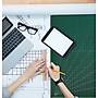 AdirOffice Reversible Self Healing Cutting Mat, 18" x 24", Green/Black (ADIRCN044)~#|#~sp134864958_sc7