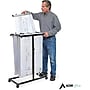 AdirOffice Blueprint Metal Mobile File Cart with Lockable Wheels, Black (614-BLK)~#|#~sp134865092_sc7
