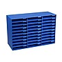 AdirOffice 30-Compartment Literature Organizer, 13" x 32", Blue (501-30-BLU)~#|#~sp134865190_sc7