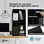 AdirOffice 500 Series 16-Compartment Literature Organizer, 20" x 11.8", Black (500-16-BLK)~#|#~sp134865248_sc7