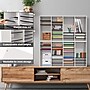 AdirOffice 36-Compartment Literature Organizer, 11.8" x 39.3", White (500-36-WHI)~#|#~sp134865287_sc7