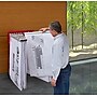AdirOffice Steel Hanging Wall File, For Blueprint & Large-Format Files, Red (617-RED)~#|#~sp134865939_sc7