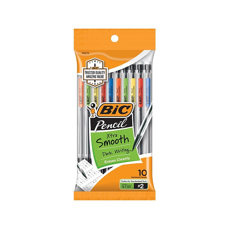 BIC Xtra Life Mechanical Pencil, 0.7mm, #2 Medium Lead, 10/Pack (90576) image 1