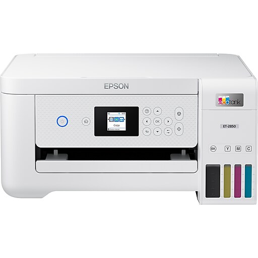 Epson EcoTank ET2850 Wireless Color AllInOne Inkjet Printer