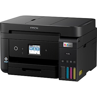 Epson EcoTank ET-4850 Wireless Color All-In-One Inkjet Printer, Black (C11CJ60201)