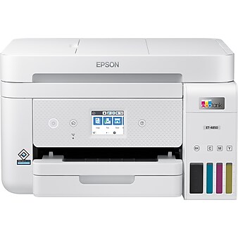 Epson EcoTank ET-4850 Wireless Color All-In-One Inkjet Printer (C11CJ60202)