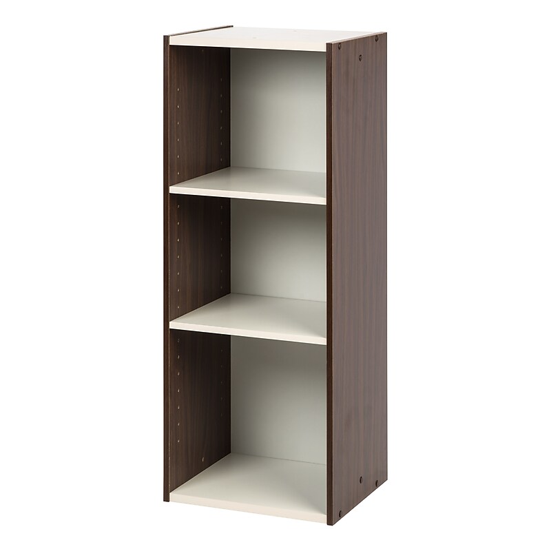 IRIS® 13" x 34" Space Saving Shelf, Walnut Brown (596309) image 1