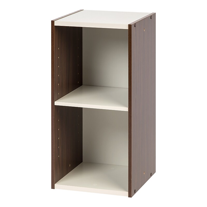 IRIS® 11" x 23" Space Saving Shelf, Sema Series, Walnut Brown (596303) image 1