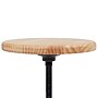 NPS 6800 Series Armless Steel Swivel Stool, Natural Wood Seat, Gray Frame (6800W-02)~#|#~sp135113085_sc7
