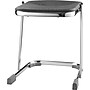 NPS 6600 Series Armless Blow-Molded Plastic 18" Ergonomic Z Stool, Steel, Black, 3/Pack (6618/3)~#|#~sp135113467_sc7