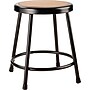 NPS 6200 Series Armless Wood/Steel Drafting Chair, Black (6218-10)~#|#~sp135113496_sc7