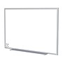 Ghent Hygienic Porcelain Dry-Erase Whiteboard, Anodized Aluminum Frame, 4' x 5' (M4-45-4)~#|#~sp135114440_sc7