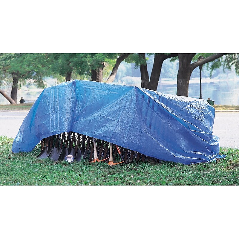 Anchor Brand Multi Use Tarpaulin Polyethylene, Tarp, 16' X 20' image 1