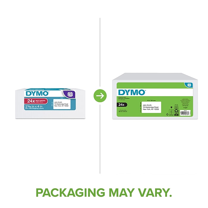 DYMO LabelWriter 2050769 Shipping Labels, 4 DYMO LabelWriter 2050769 Shipping Labels, 4
