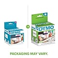 DYMO LabelWriter 30324 Large Multi-Purpose Labels, 2-3/4" x 2-1/8", Black on White, 320 Labels/Roll (30324)