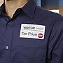 DYMO LabelWriter 30911 Time Expiring Name Badge Labels, 4" x 2-1/4", Black on White, 250 Labels/Roll (30911)~#|#~sp135204504_sc7