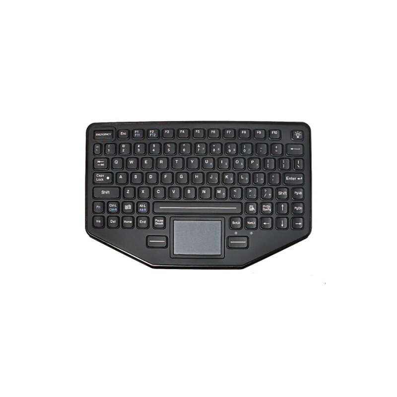 Panasonic iKey SL-86-911-TP-USB Keyboard, Black image 1