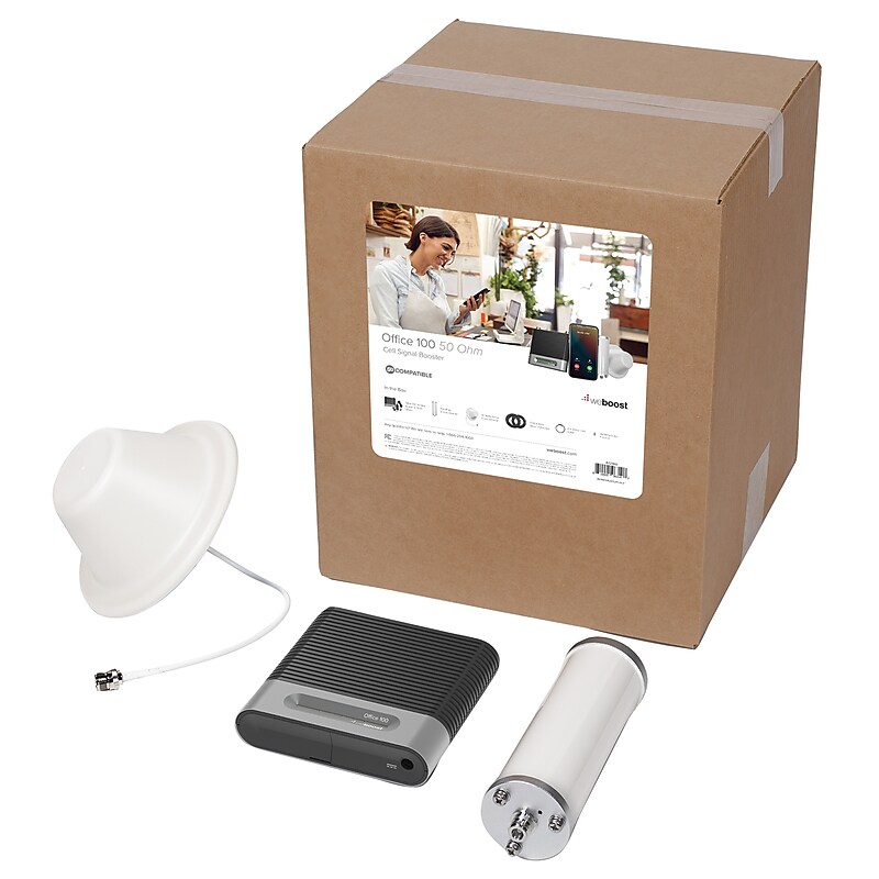 weBoost Office 100 High-Performing 50 Ohms Cell Phone Signal Amplifier (472060) image 1