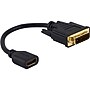 Philips 7.25" DVI to HDMI Audio/Video Cable, Male to Female, Black (SWV9200H/27)~#|#~sp135209272_sc7