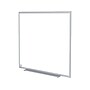 Ghent Hygienic Porcelain Dry-Erase Whiteboard, Anodized Aluminum Frame, 4' x 4' (M4-44-4)~#|#~sp135209313_sc7