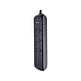 Philips 7-Outlet 2-USB Port Surge Protector, Black (SPP6270BC/37)~#|#~sp135209316_sc7
