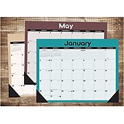 2022 Willow Creek Modern Geometric 17" x 22" Monthly Desk Pad Calendar (23143)