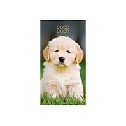 2022-2023 Willow Creek Puppy 3.5" x 6.5" Monthly Planner, Multicolor (21750)