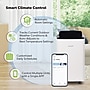 Honeywell 8000 BTU (5500 BTU DOE) Portable Air Conditioner with Remote, WiFi Enabled, White (HF8CESVWK5)~#|#~sp135450647_sc7