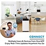 Honeywell 8000 BTU (5500 BTU DOE) Portable Air Conditioner with Remote, WiFi Enabled, White (HF8CESVWK5)~#|#~sp135450653_sc7