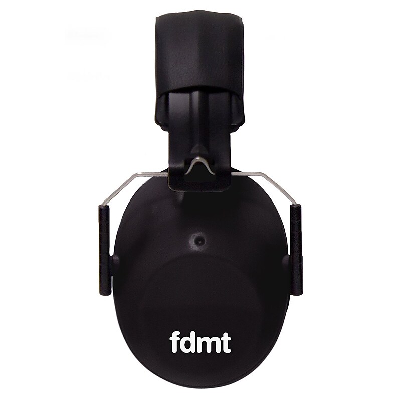 FDMT Noise Canceling Over-Ear Protective Earmuffs, Black (MNO4063100) image 1