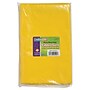 Creativity Street 38" x 80" Vinyl Tablecloth, Yellow, Pack of 3 (PACAC5225-3)~#|#~sp135451343_sc7