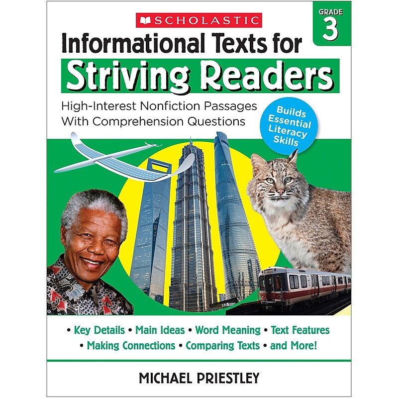 Scholastic Teacher Resources Informational Texts for Striving Readers, Green, Grade 3 (SC-708297) image 1