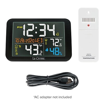 La Crosse Technology Digital Color Temperature Station, 308-66677-INT