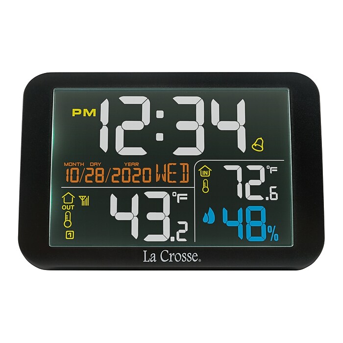 La Crosse Technology Color Weather Station (308-66677-INT) | Staples