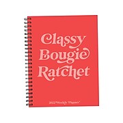 2022 Willow Creek Classy 6.5" x 8.5" Weekly & Monthly Planner, Red (23051)