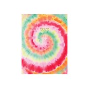 2022 Willow Creek Tie-Dye Vibes 6.5" x 8.5" Weekly & Monthly Planner, Multicolor (22467)