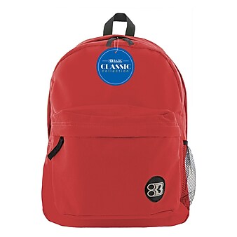 Bazic Classic Backpack 17" Red (BAZ1052)