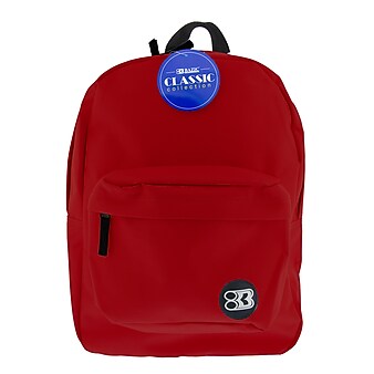 Bazic Classic Backpack 17" Burgundy (BAZ1059)