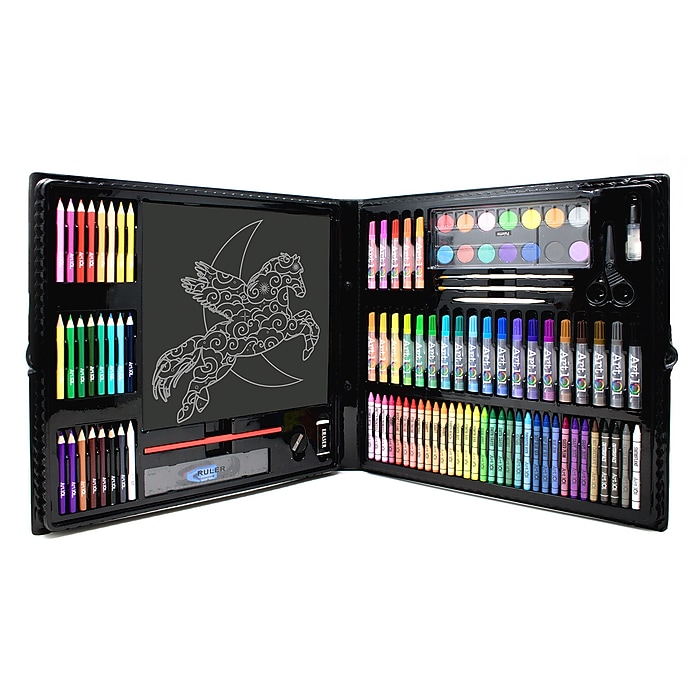 Art 101 Budding Artist Ultimate Art and Scratch Art Kit, Assorted