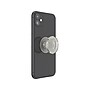 PopSockets PopGrip Clear Glitter Silver Universal Grip (805149)~#|#~sp135694283_sc7