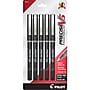 Pilot Precise V5 Rollerball Pens, Extra Fine Point, 0.5mm, Black Ink, 5/Pack (26010)~#|#~sp135695467_sc7